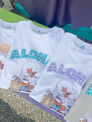【mapuaコラボ】パラカALOHA ワッペンTシャツ ¥6,990+tax