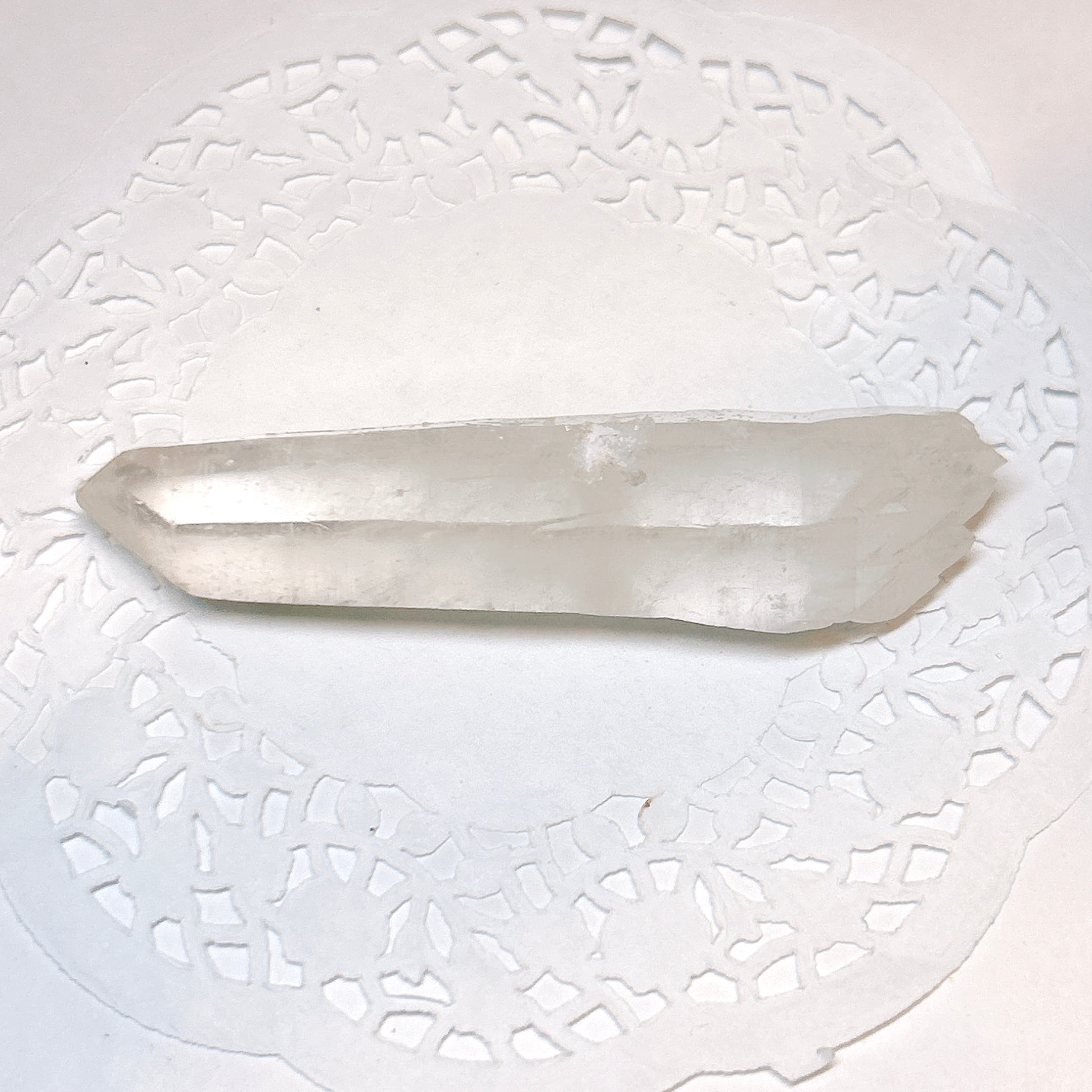 E18104】セルフヒールド 両錐 水晶 クォーツ ヒマラヤ水晶 ヒマラヤ産