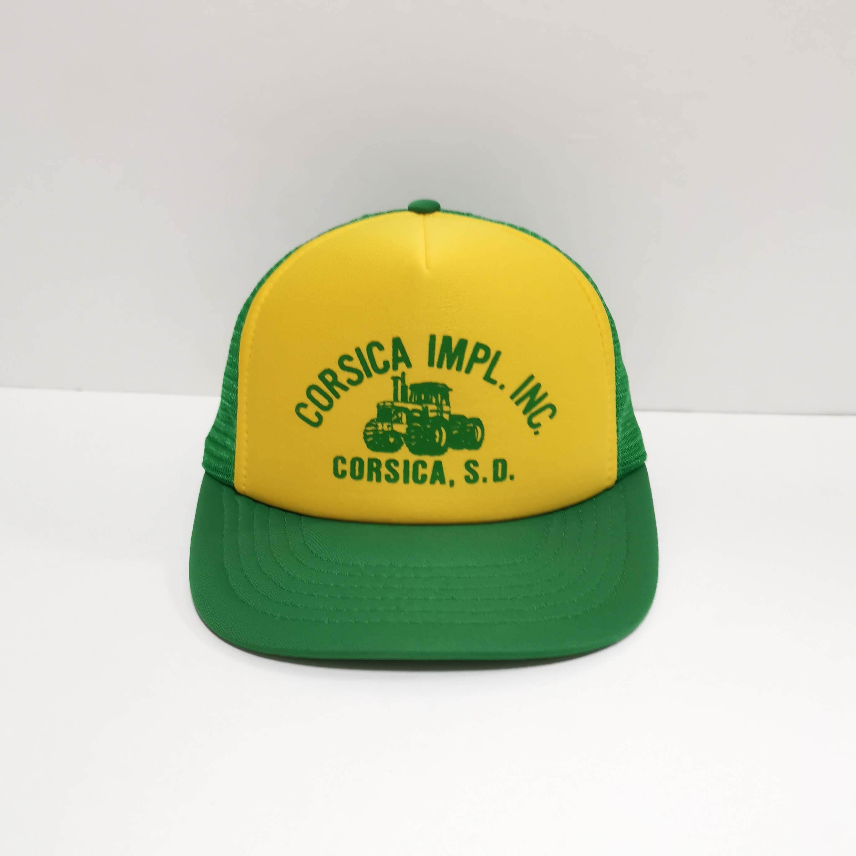 送料無料 80s TRUCKER トラッカー メッシュ CAP キャップ 企業 USA 