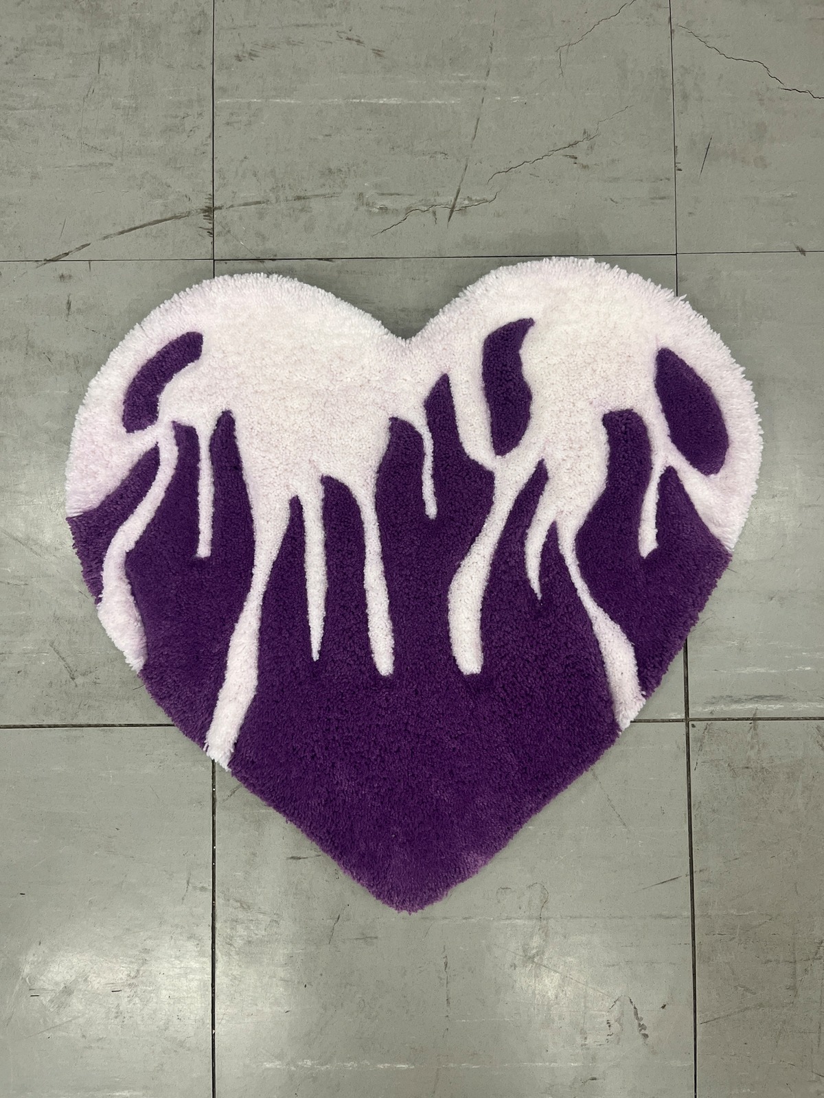 Scared Heart Rug Heart Fire Rug | O.R.FACTORY