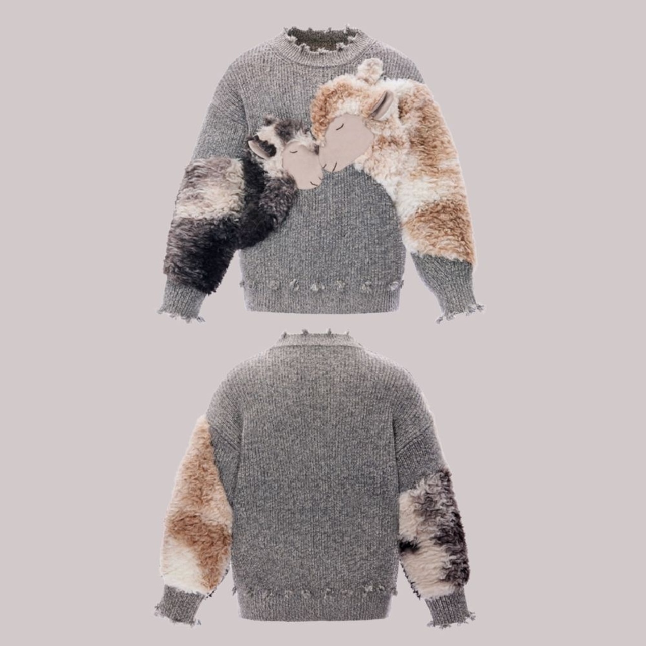 眠れる仔羊たちのニットセーター E00593