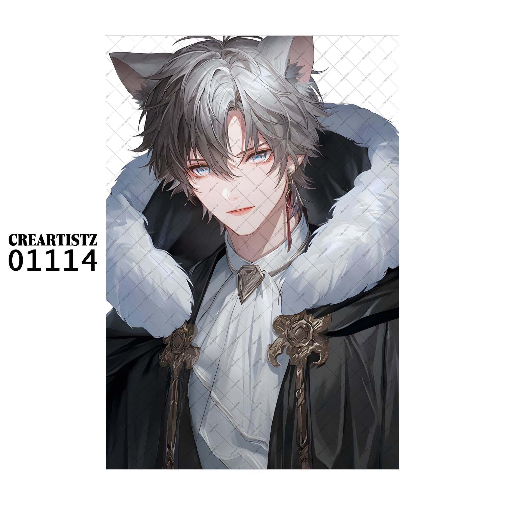 01114 ボーイ クール オリジナル ペーパー/ステッカー 4枚セット CREARTISTZ