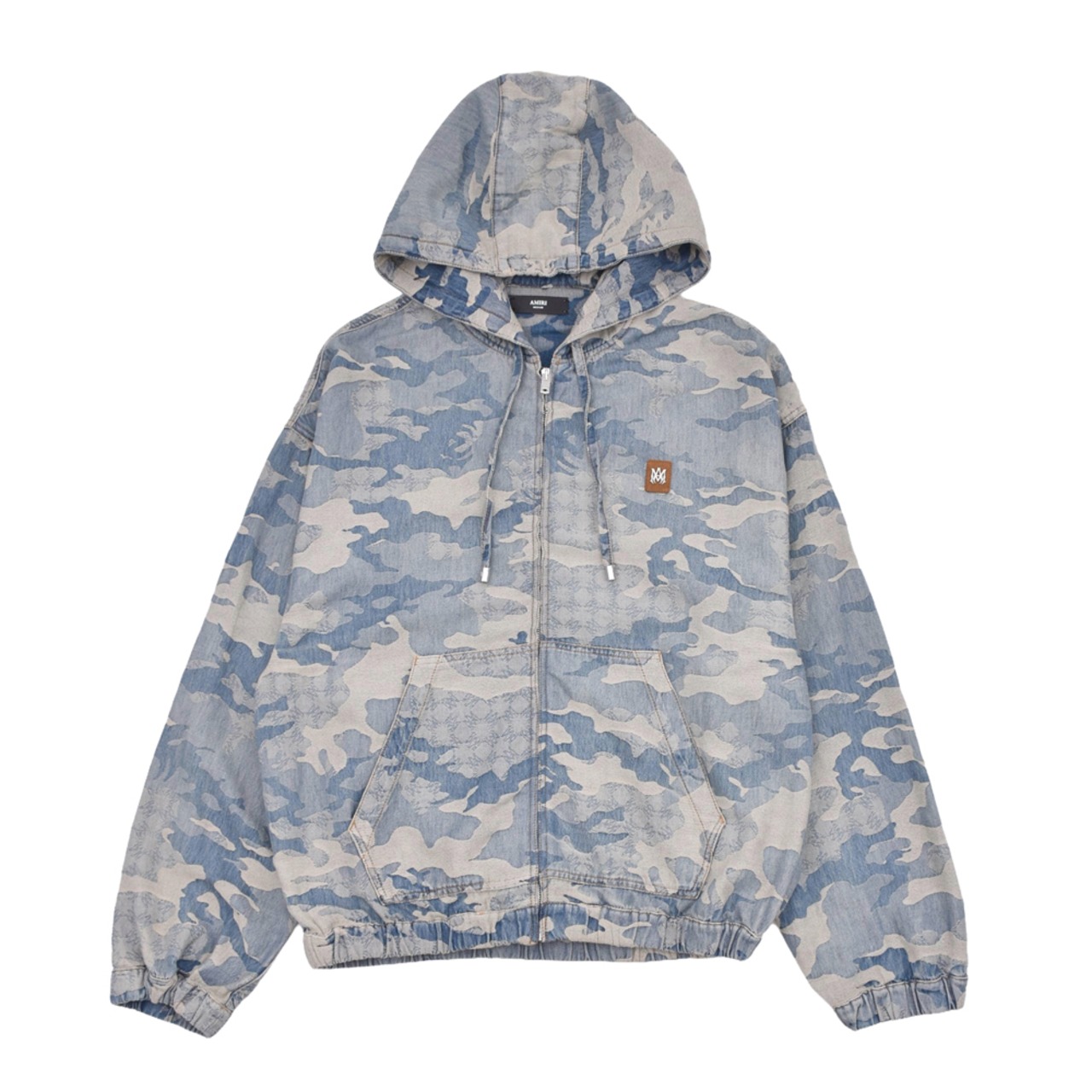 【AMIRI】CAMO JACQ DNM ZIP HOODIE JKT - 1