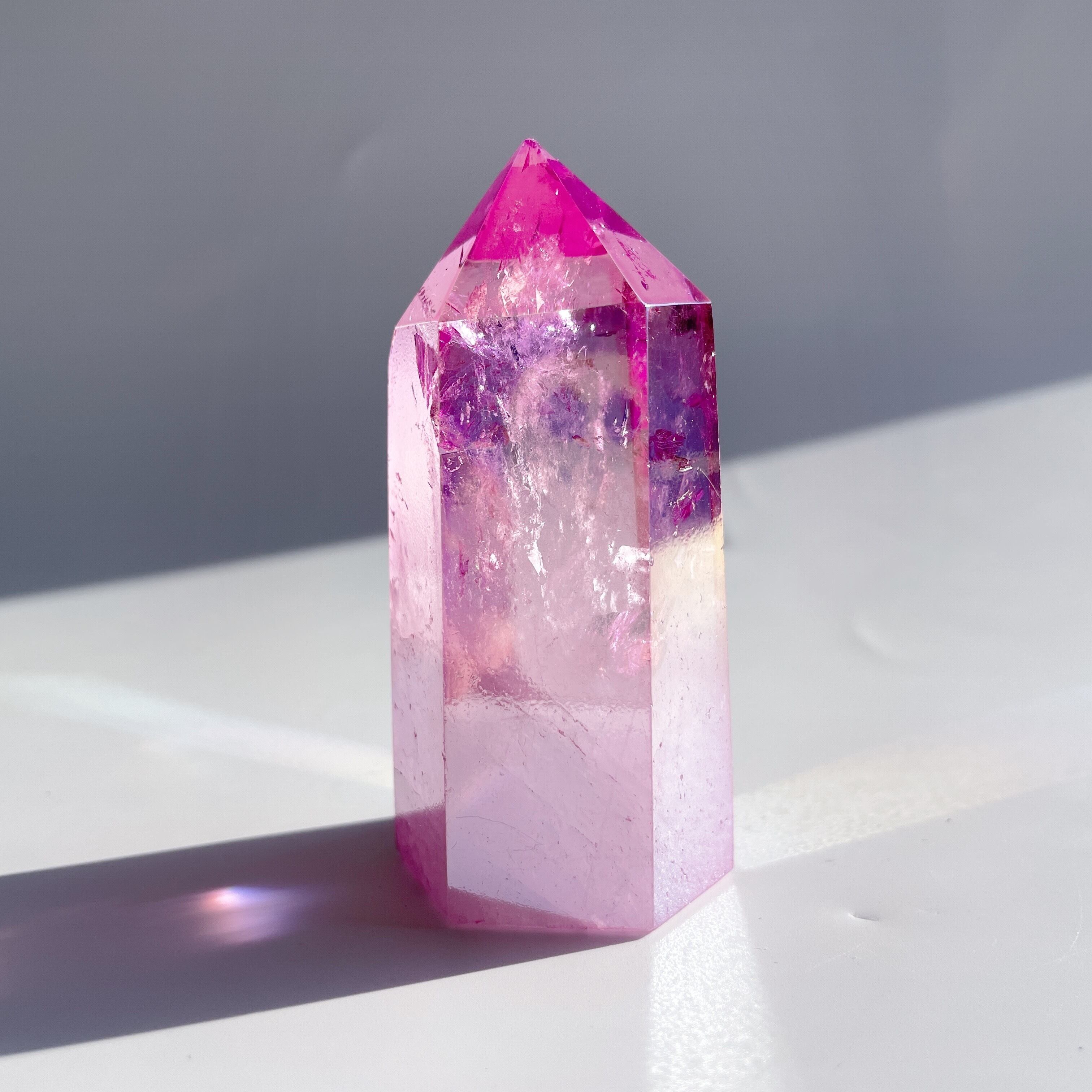 ピンクオーラクォーツ タワー17✧Pink Aura Quartz ✧オーラクリスタル