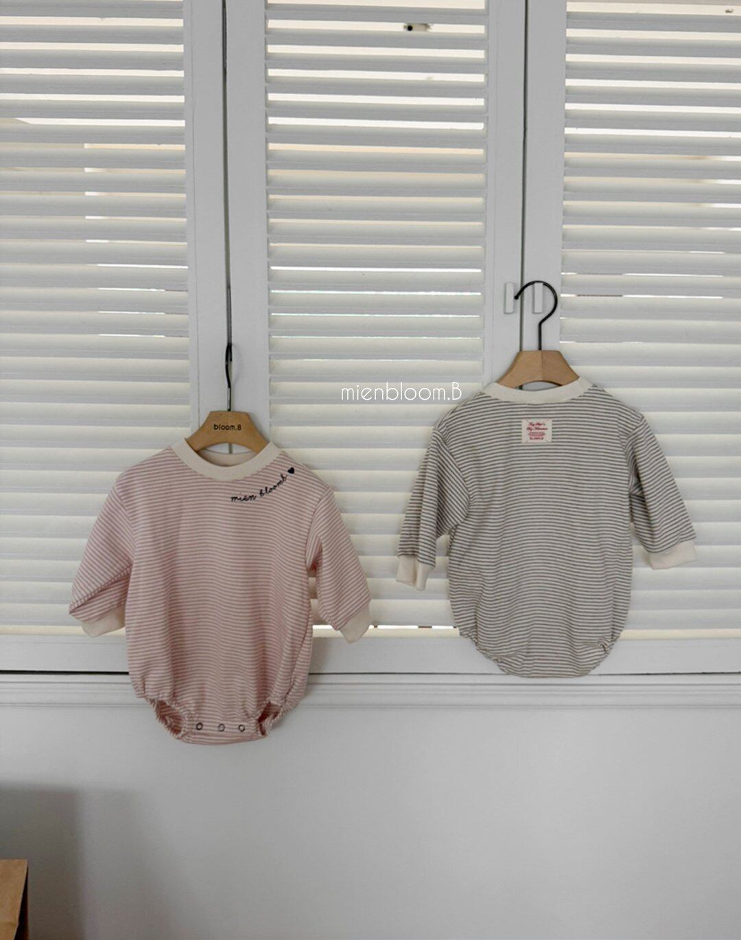 B715【即納】natural stripe suit