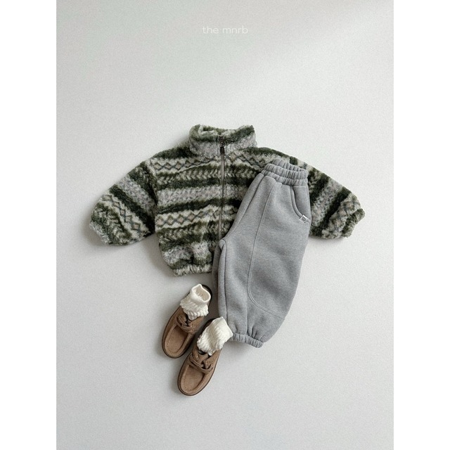 《予約》minirobe ¨ monde dumble zip-up