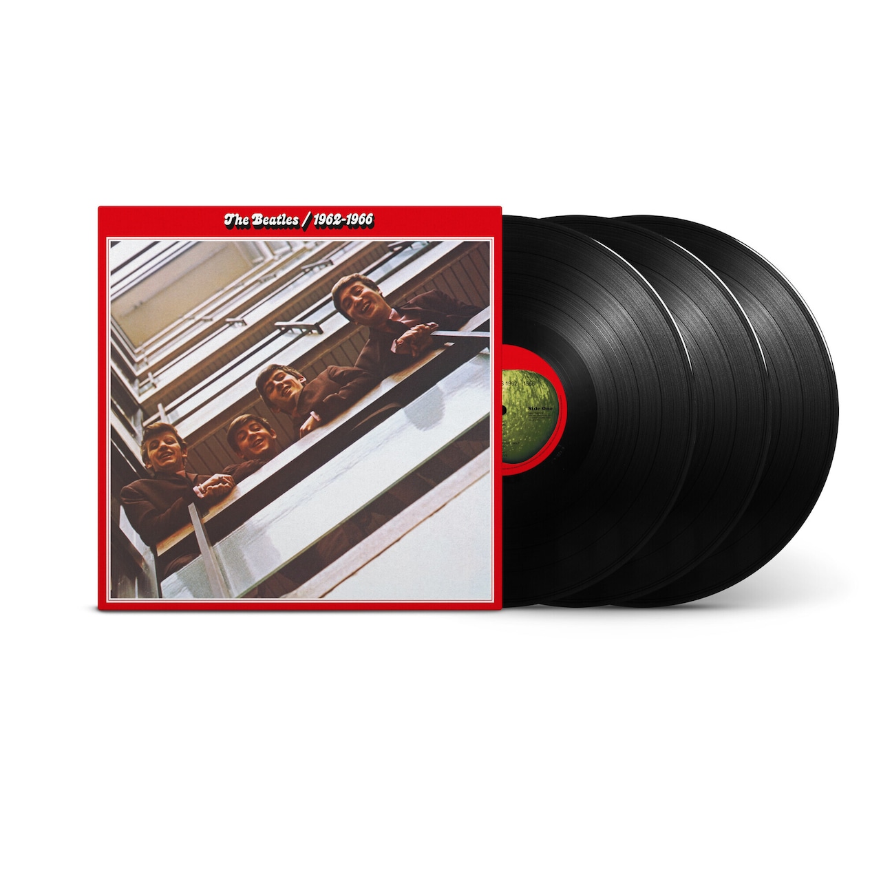 【完全生産限定盤】ザ・ビートルズ「ザ・ビートルズ　1962年～1966年」2023エディション(Red Allbum / Black Vinyl)アナログ盤（12インチ3枚組）（直輸入盤仕様）