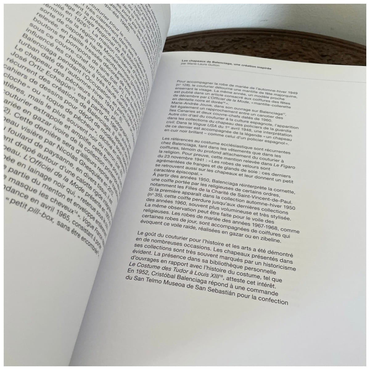 古書 洋書 Cristobal balenciaga collectionnur de mode クリストバル