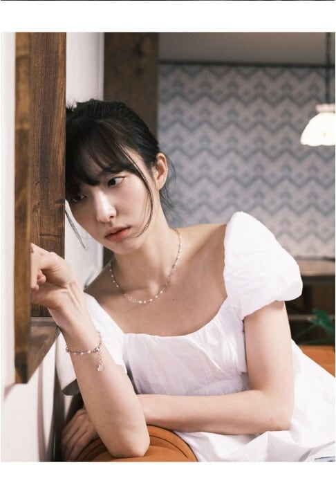 ☆aespa ウィンター 着用!!【ALMOSTBLUE】FLEUR NECKLACE | もごつ ☆aespa ウィンター 着用!!【ALMOSTBLUE】FLEUR NECKLACE | もごつ