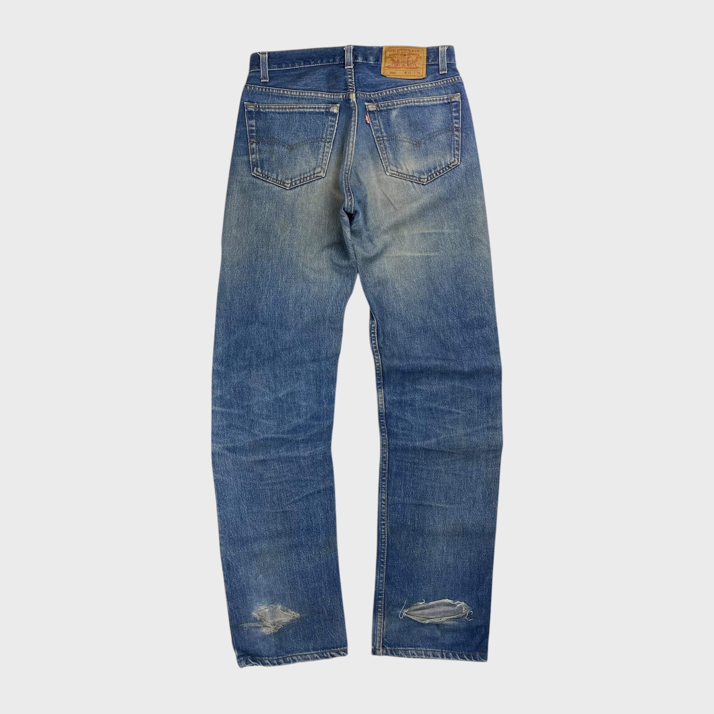 00's】 リーバイス 902 シンチバック 股リベット デニムパンツ W33×L33