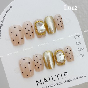 L012 ネイルチップ サイズXS/S/M