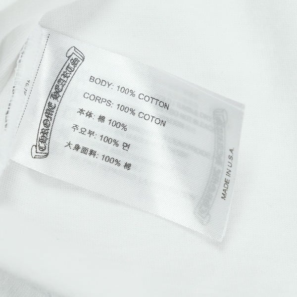 Size【M】 CHROME HEARTS クロム・ハーツ HORSESHOE S/S TEE WHITE