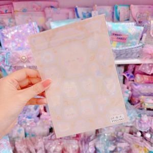 【G3】18-3推しカラークリアシール（黄）