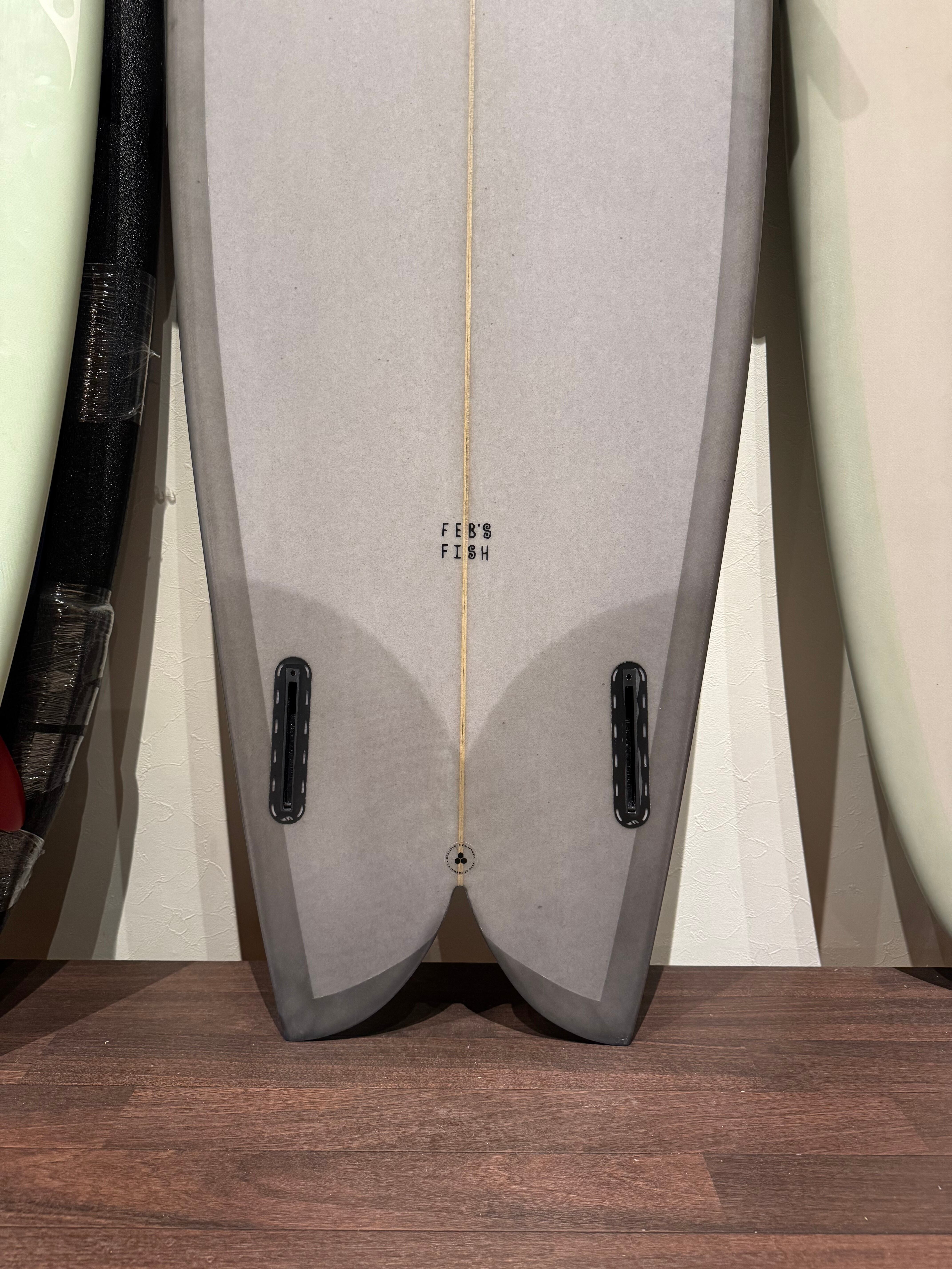 channel s febsfish 5'7 フィン付き channelislands（チャネルアイランズ）FEB'S FISH フェブズフィッシュ