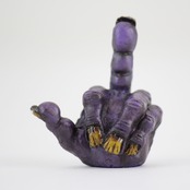 FXXK! HANDSIGN VALVE CAP /Alien