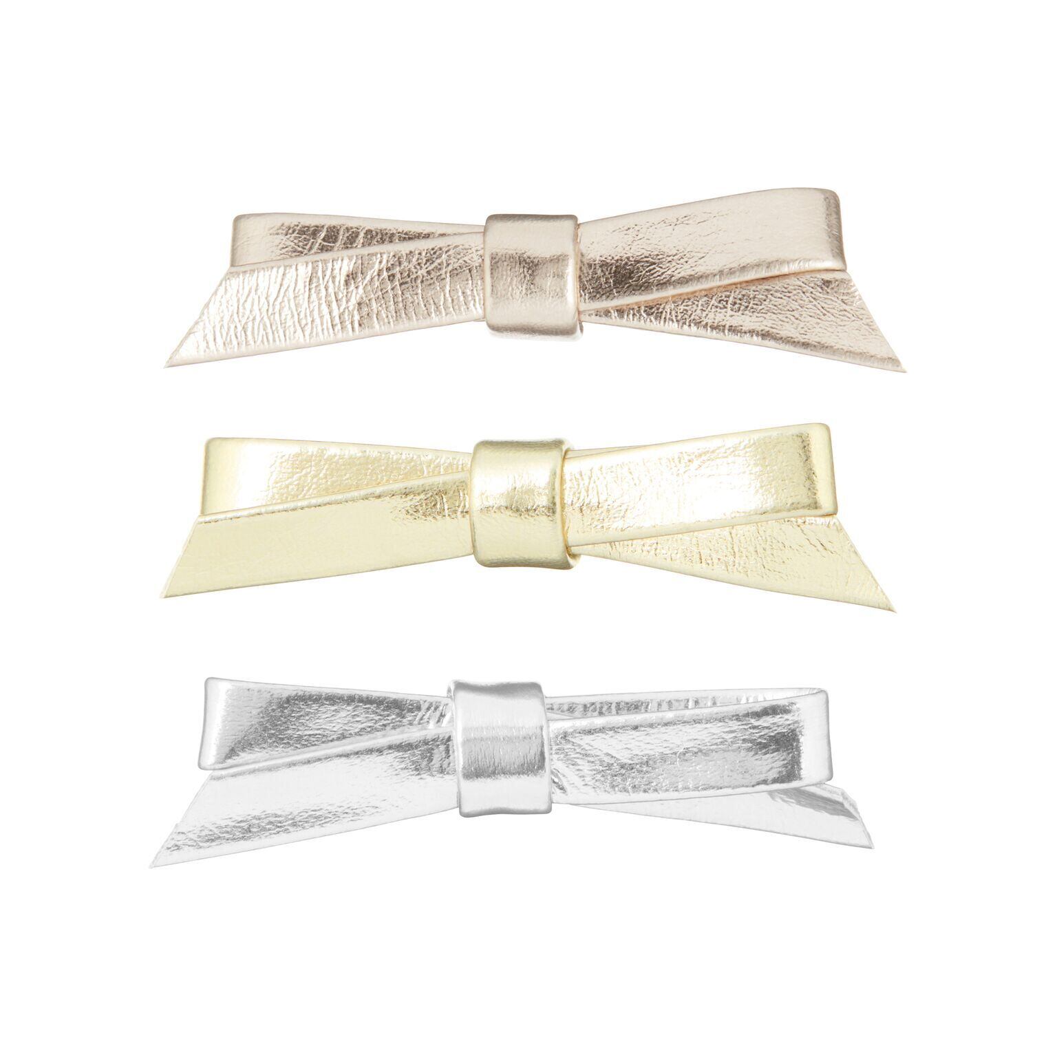 METALLIC JEANIE BOW CLIPS_402031 08
