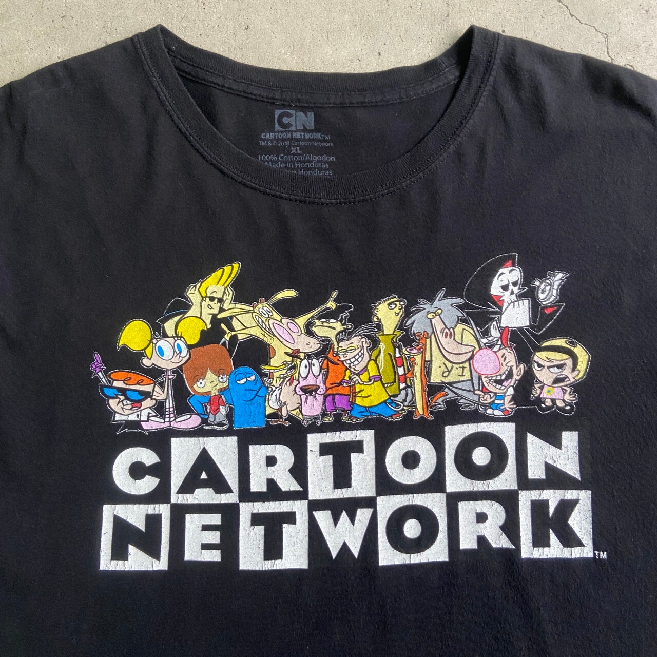 CARTOON NETWORK プリントTシャツ キャラクターTシャツ メンズXL 古着 