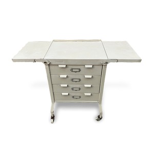 【ヴィンテージ 引出し付 ESSEN バタフライ ワークデスク】