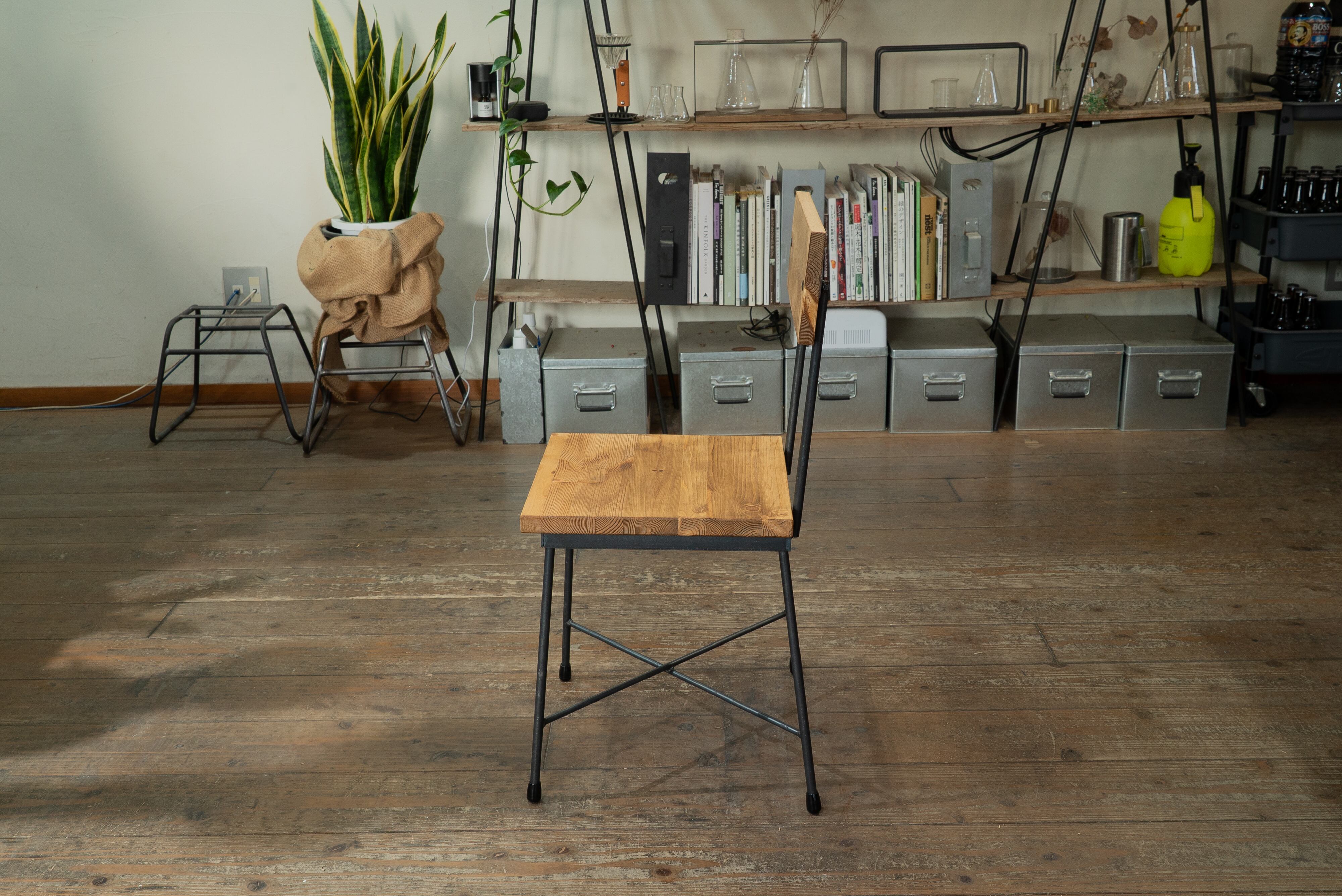 PINE】SK CHAIR /椅子/ダイニングチェア/パイン座面 /SH430mm/送料無料