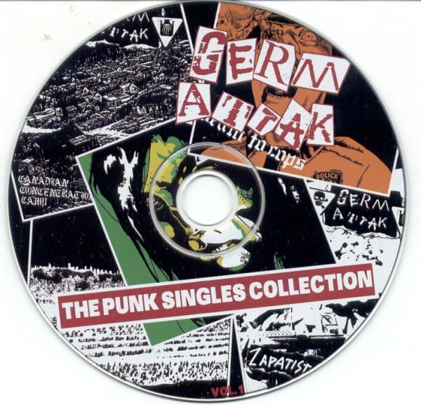 GERM ATTAK/THE PUNK SINGLES COLLECTION | RECORD SHOP CONQUEST