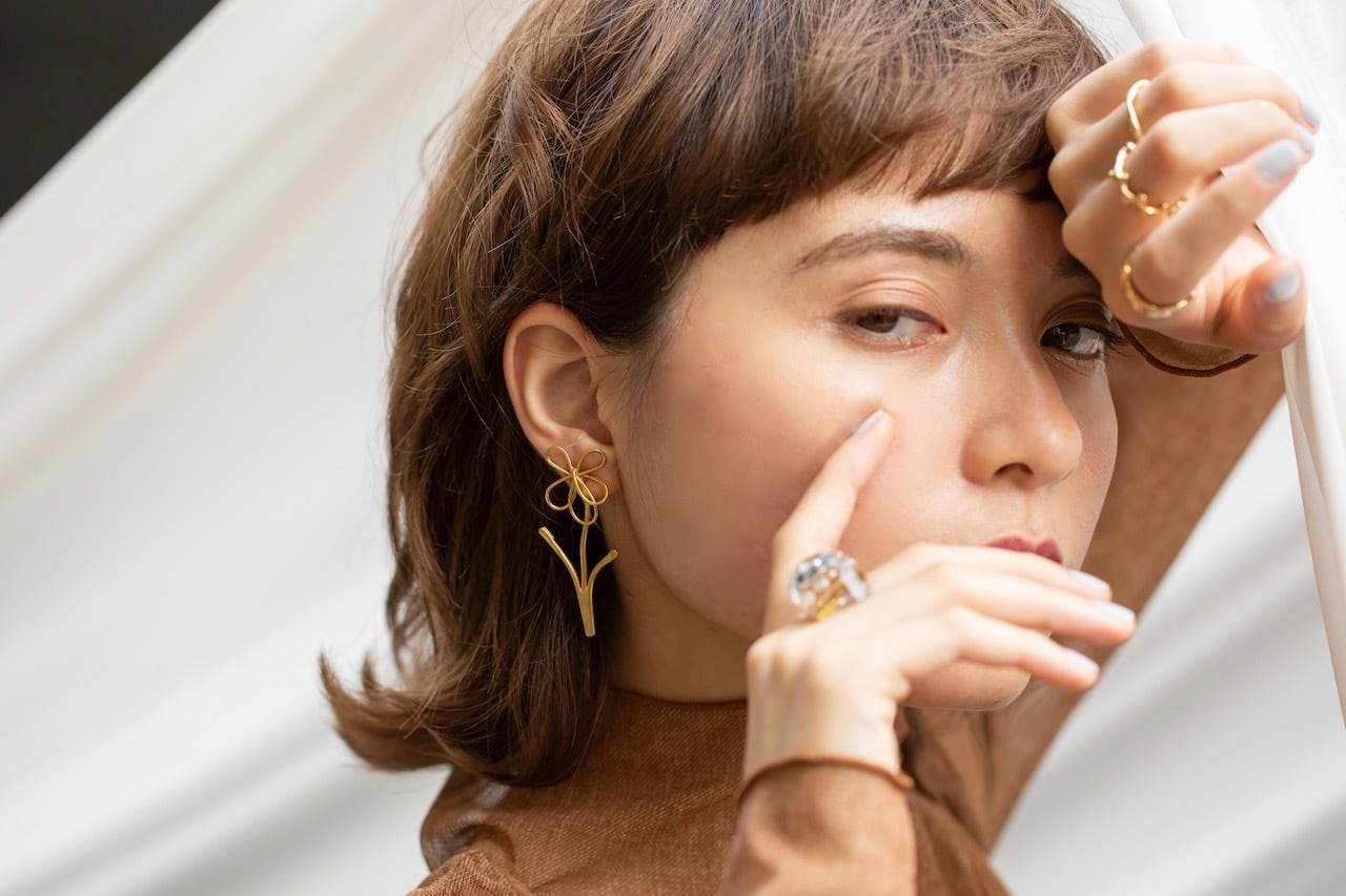 Iris】アイリス ピアス(S2118) | STRI ストリ -costume jewelry- Iris】アイリス ピアス(S2118) | STRI ストリ -costume jewelry-