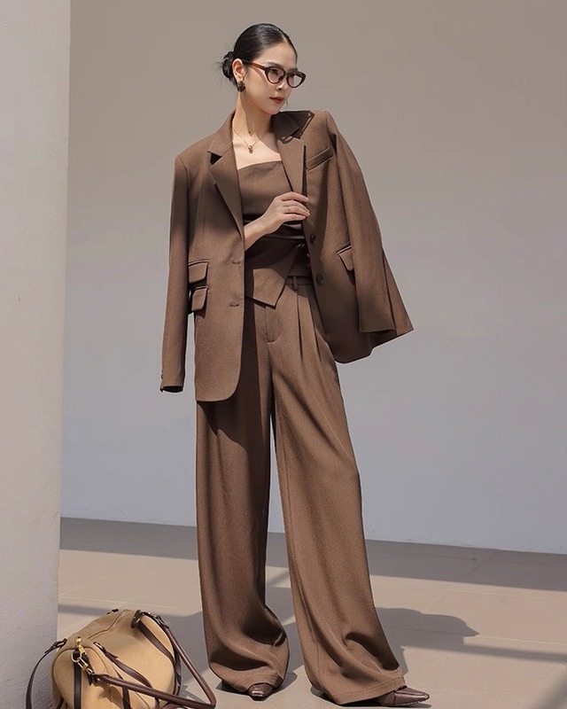 【セットアップ】チューブトップ+ジャケット+パンツ