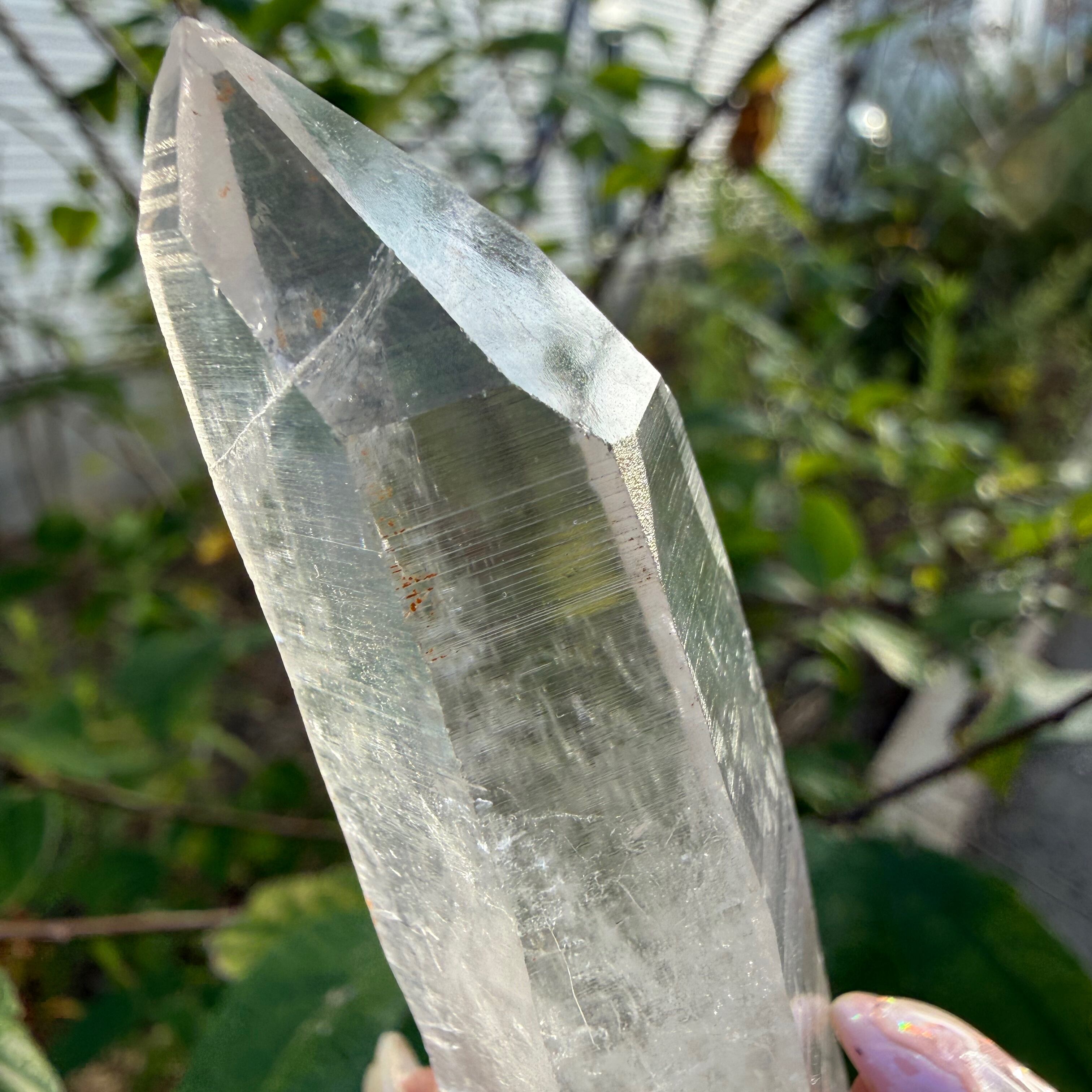 26MR001 インドメルー産ヒマラヤ水晶ポイント | Mea Via Stone