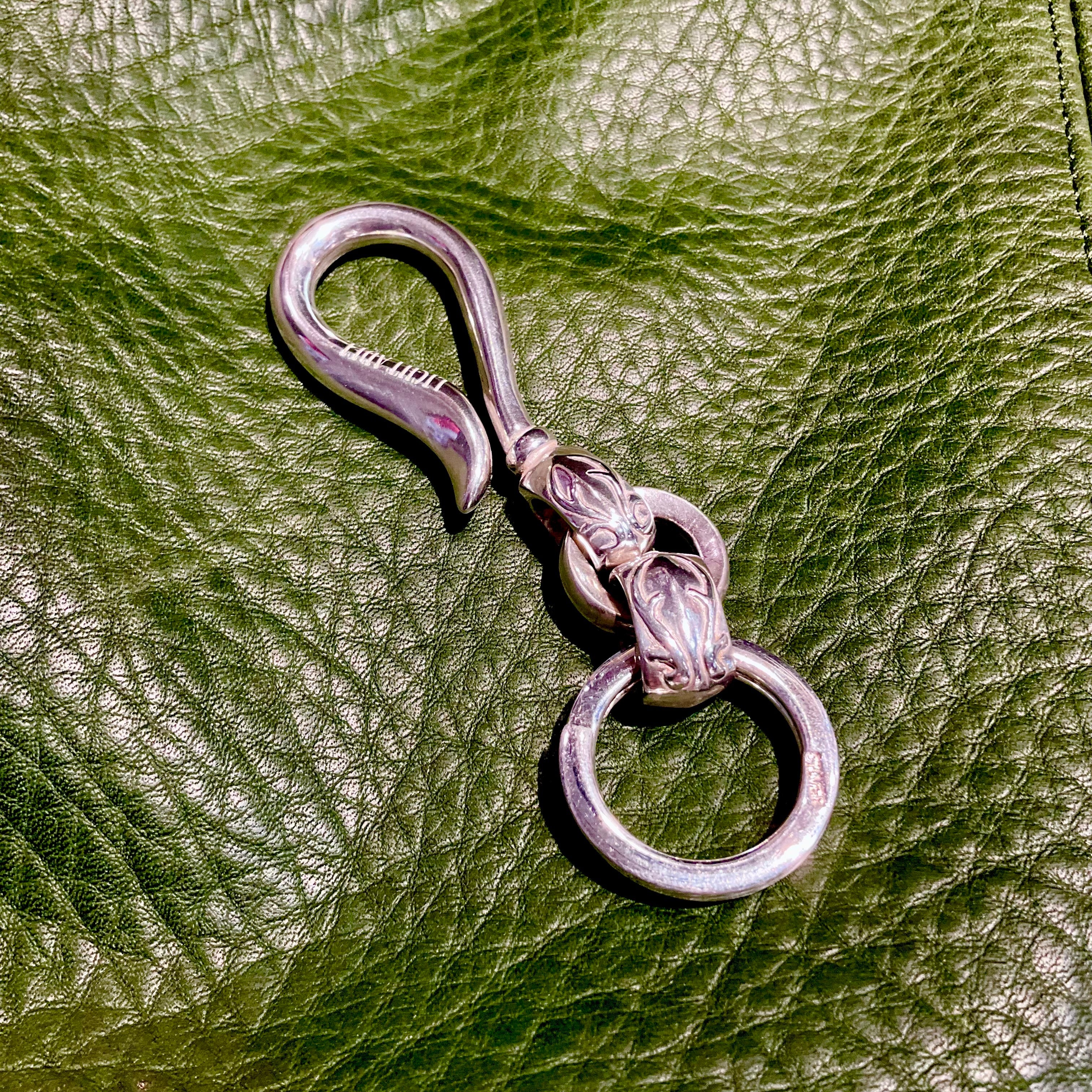 Licht Adel KeyChain Silver Jewelry leather riders jacket