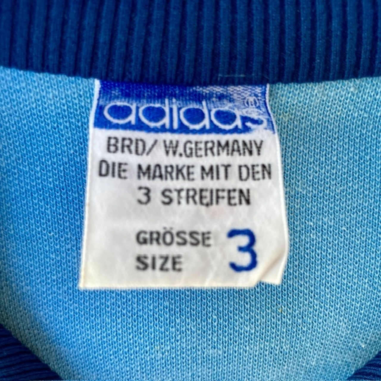 adidas トラックジャケット 西ドイツ製 70s 画像5