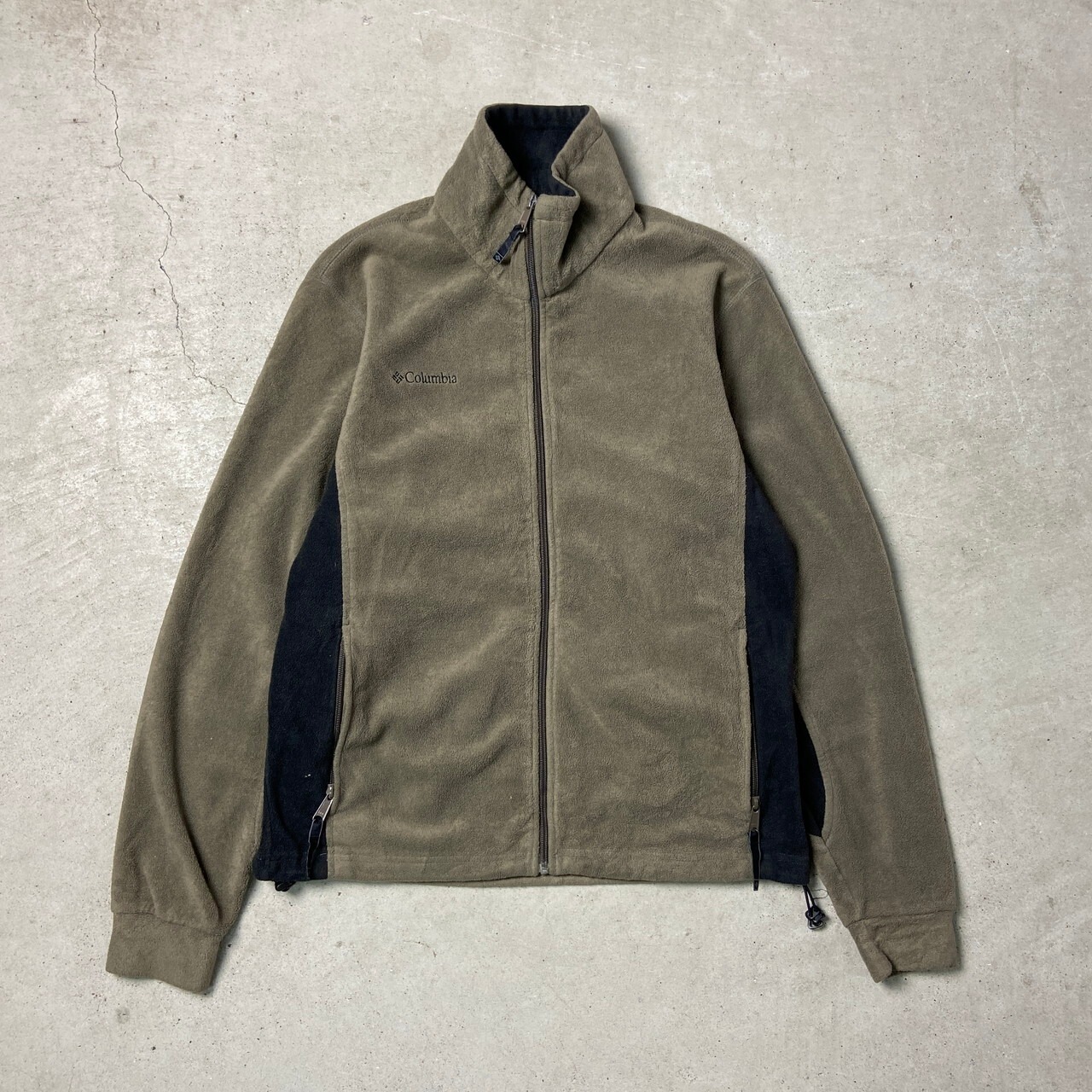 00年代 Columbia コロンビア フリースジャケット メンズM 古着 00s 