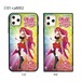 Milk☆Dipper  Otome ガラス保護フィルム付!  iPhone 11/11Pro/11Max ケース （丸型・角型）