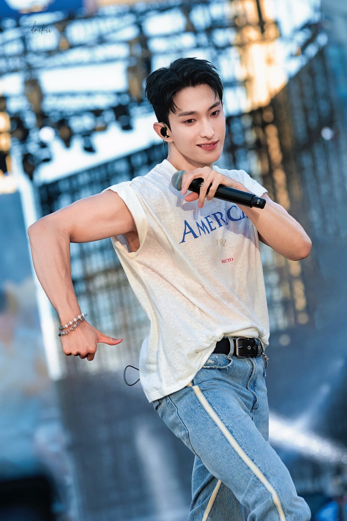 ☆SEVENTEEN ドギョム 着用！！【SENTIMENTS】NO.600 [SILVER] TWO