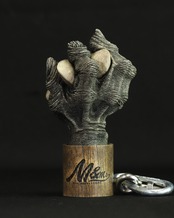 [数量限定] "5th Anniv" SUPER BIG KEYHOLDER - serial.11 /Black ink wash