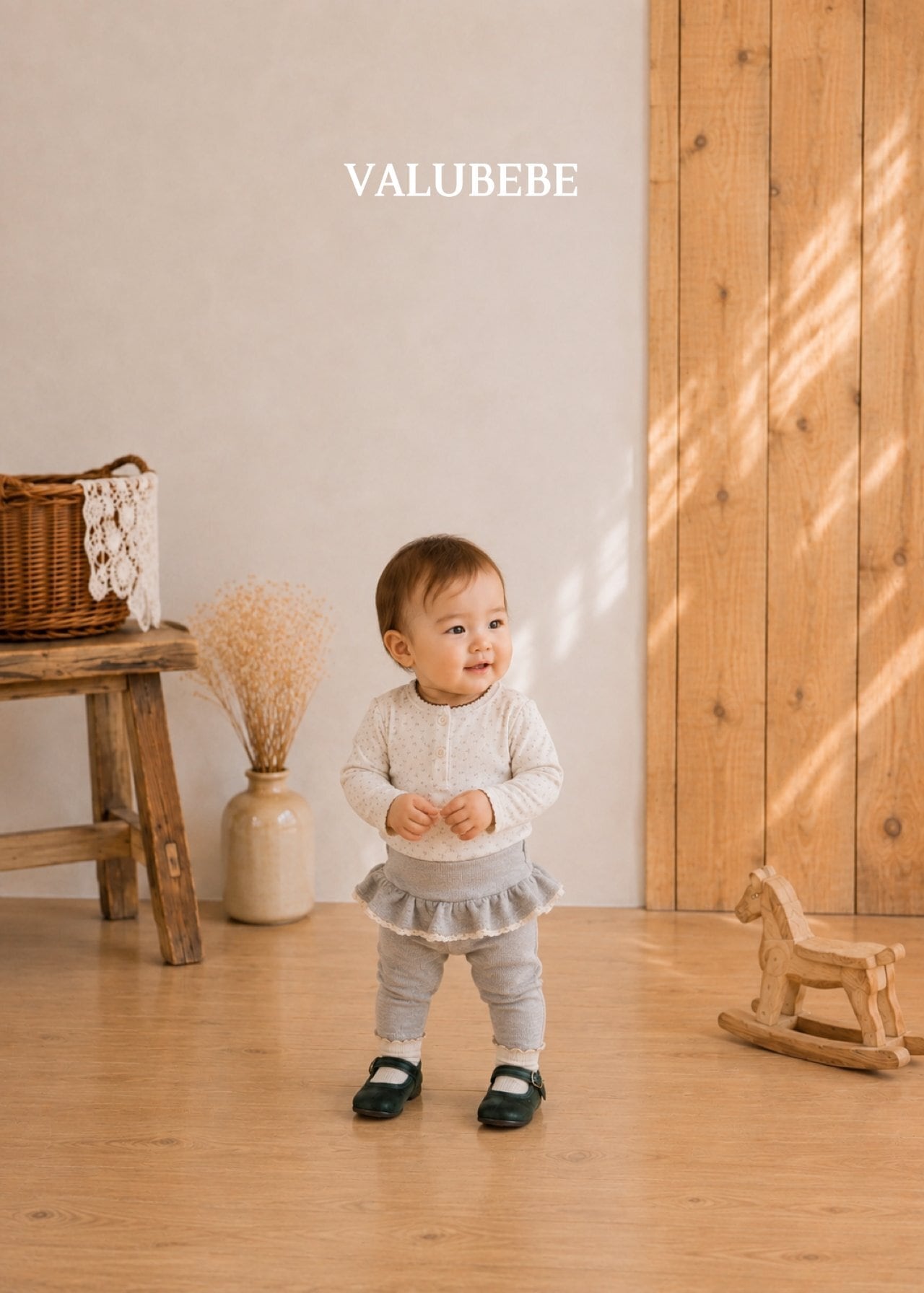 送料無料【予約】/ ココフリルレギンス /valubebe
