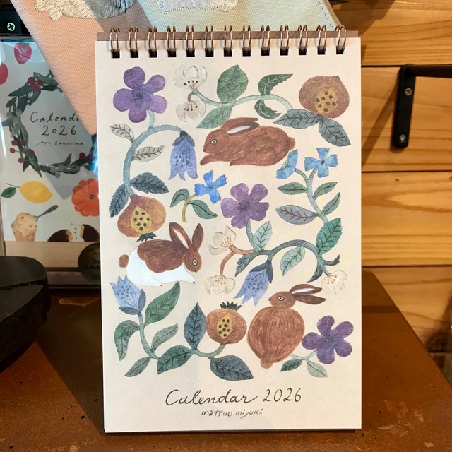 MATOKA「2026 デスクカレンダー　KURASHI」