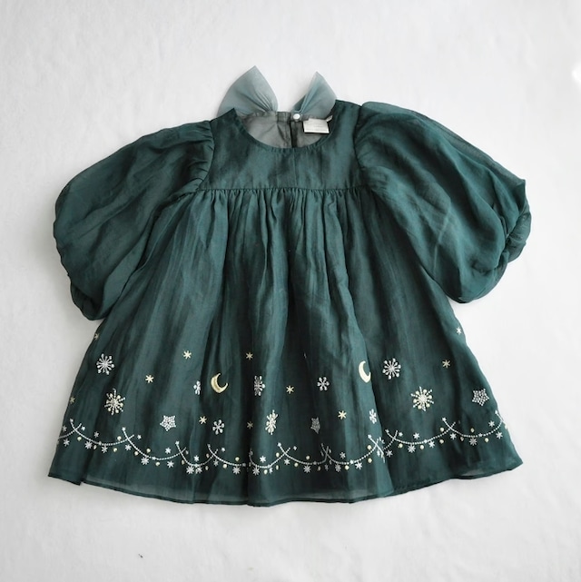 coto cotte コトコト | 裾刺繍シアーパフワンピ 女の子 ワンピース チュール ハロウィン パーティー722-471056