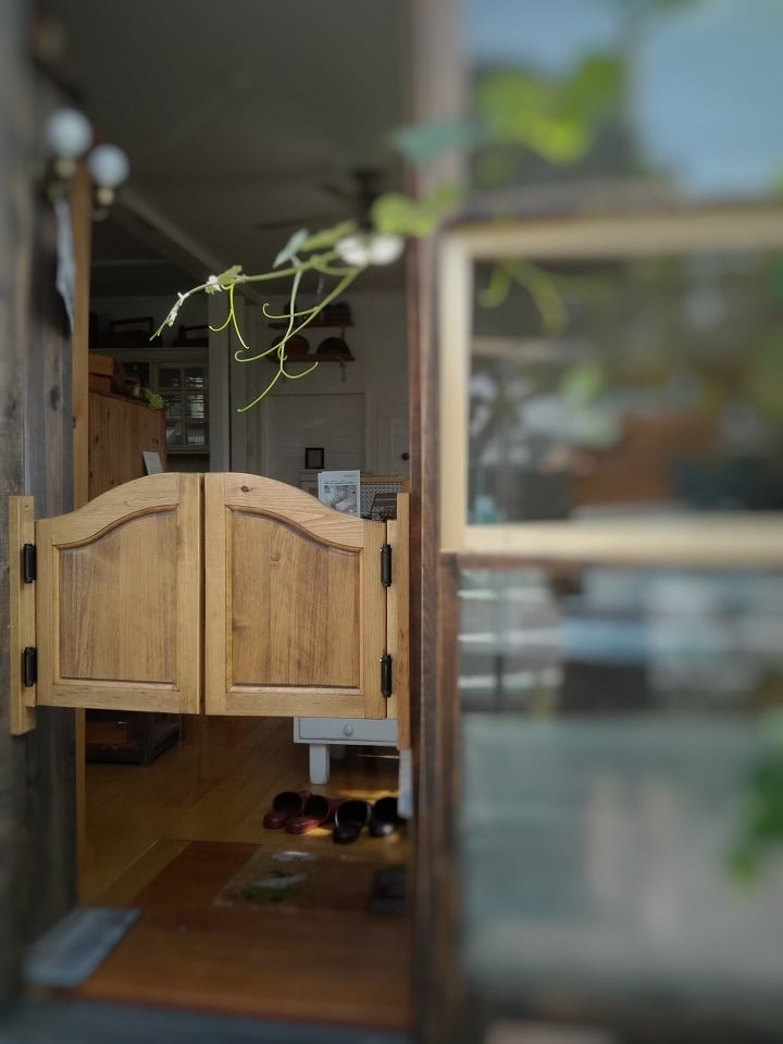 2枚扉＞ウエスタンスタイル スイングドア 間口に合わせて作ります 標準