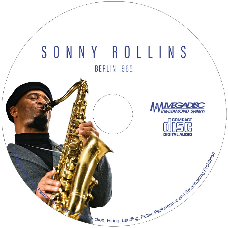SONNY ROLLINS / BERLIN 1965(1CDR)超豪華メンバーによるライブ