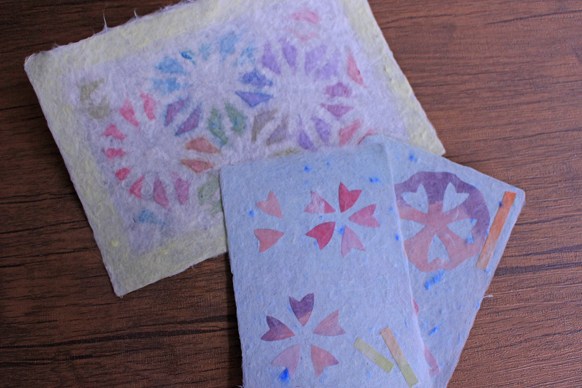 和紙インクで和紙に絵を描くワークショップ Private Paper Drawing Art Workshop