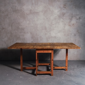 テーブル/バタフライテーブル/ゲートレッグテーブル/フォールディングテークブル/アンティーク/店舗什器/空間装飾