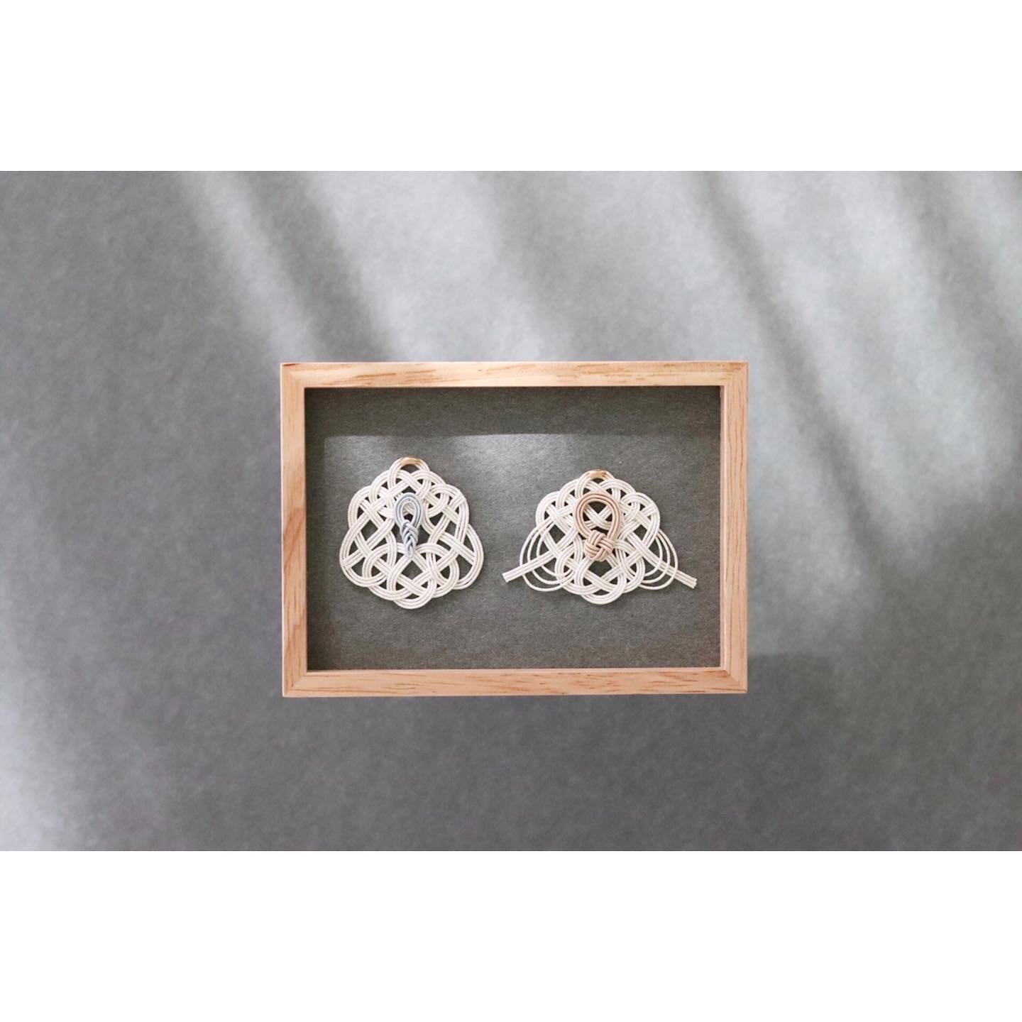 水引で結ぶ 節句のフレーム（雛） | mizuhikihare