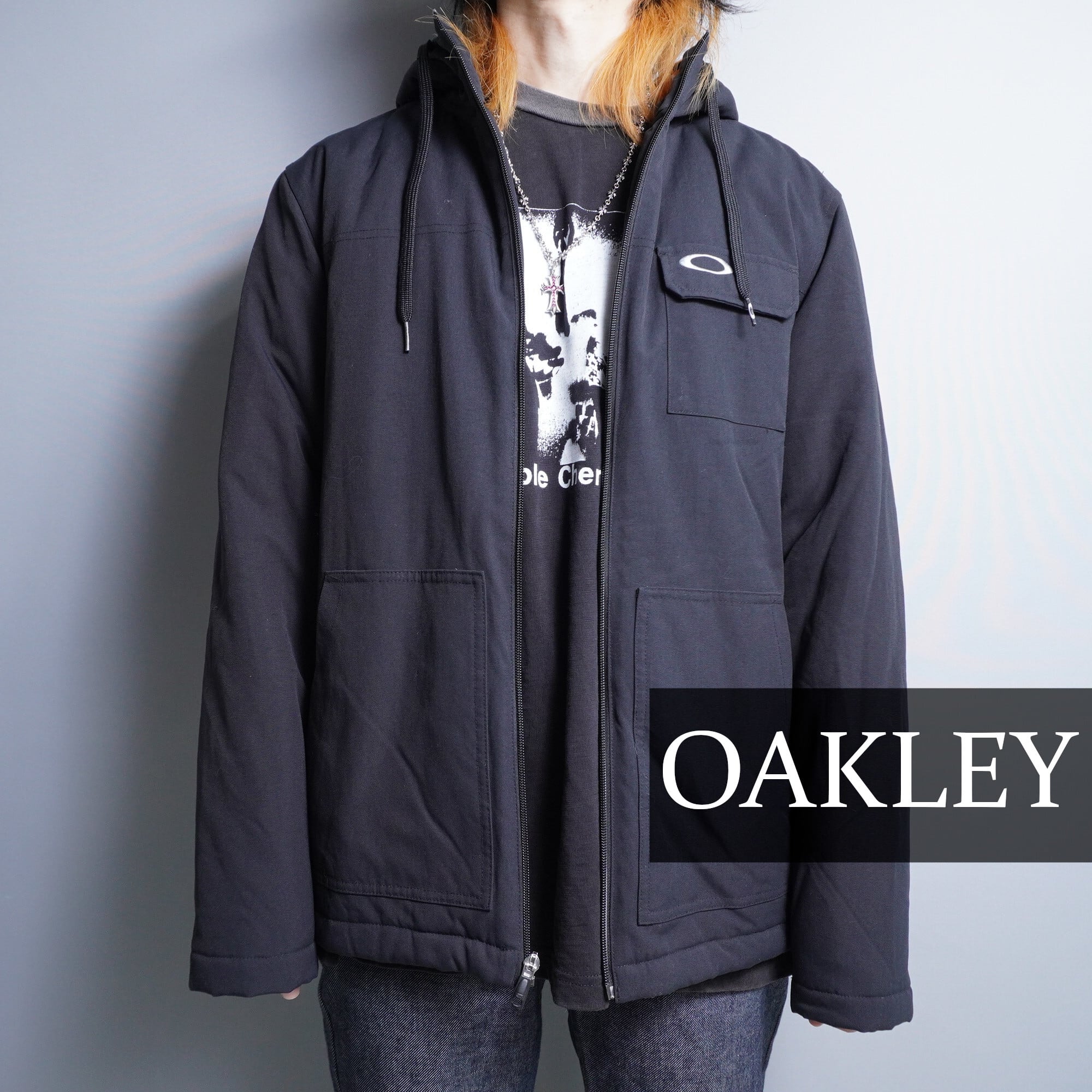 OAKLEY】オークリー 中綿BLACK JKT | ブランド古着屋 Jesus