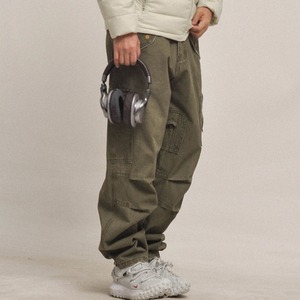 ヘビーウォッシュ・カーゴユーティリティパンツ N3503