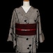 小紋 袷着物 着物 きもの 銘仙 カジュアル着物 リサイクル着物 kimono 中古 仕立て上がり 身丈152cm 裄丈63cm