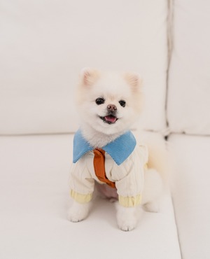 予約【noutti】Marshmallow Blouse (Blue)