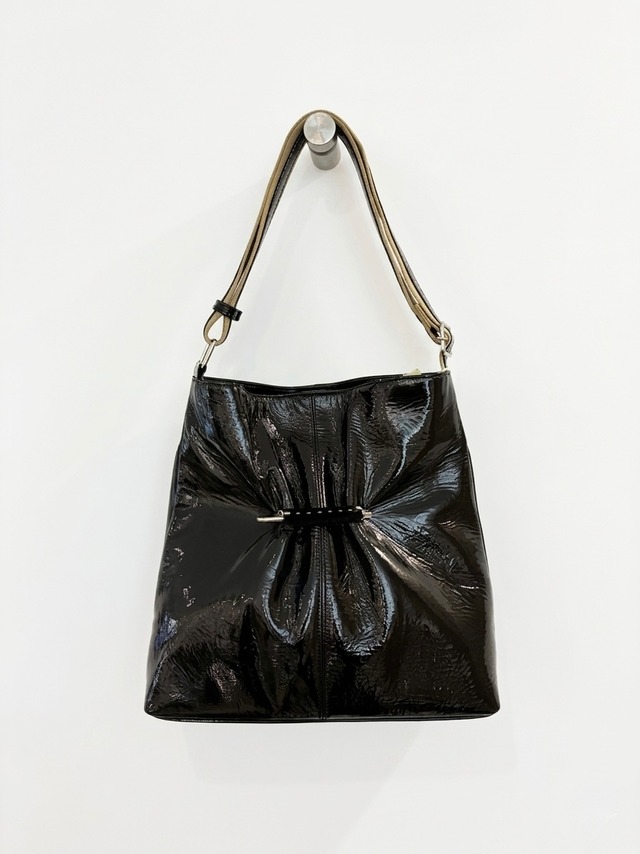 DEUX MILLE ドゥミル ボンディング2wayショルダーM [SILVER、BLACK] | arti