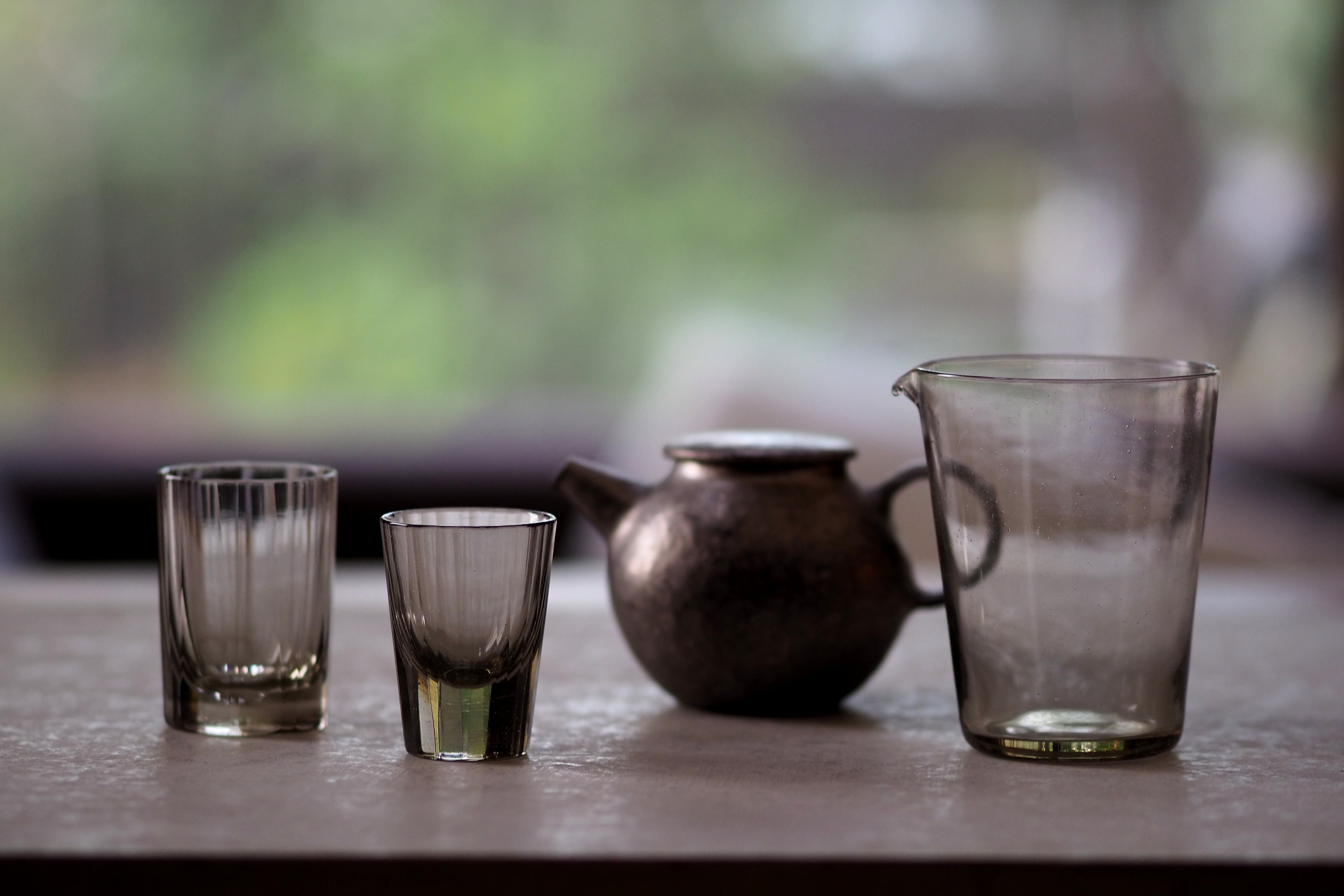 乾杯！ 津田清和 20．厚底面取酒杯 | 陶屋なづな