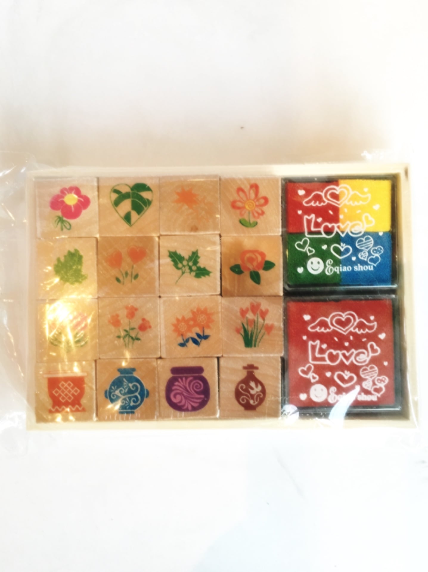 ウッドスタンプ スタンプ アジアン 可愛いスタンプ 手作り 手芸 ハンコ 判子 ハンドメイド * アジアン雑貨