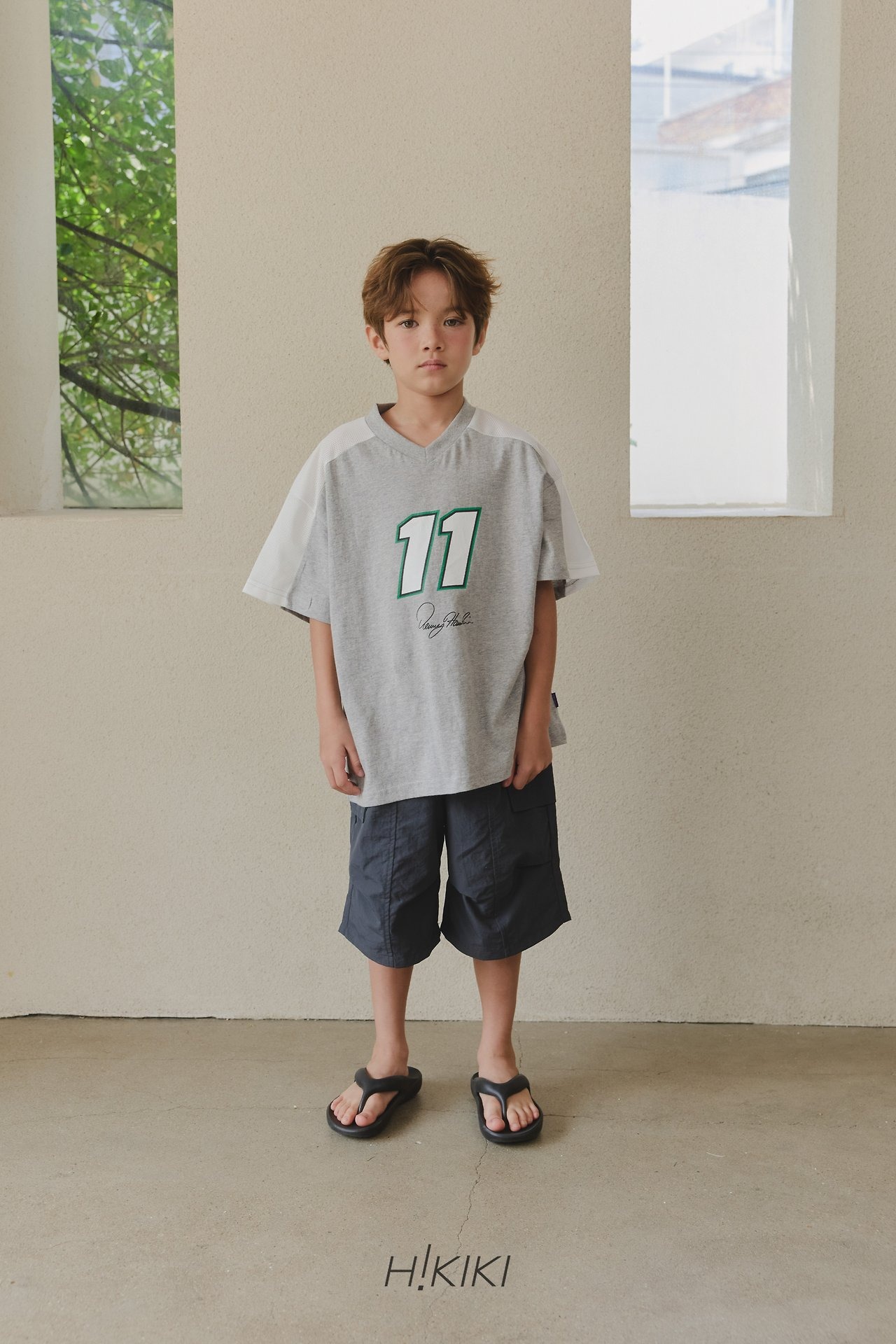[H!KIKI] Basketball tee / [하이키키] 바스켓볼티