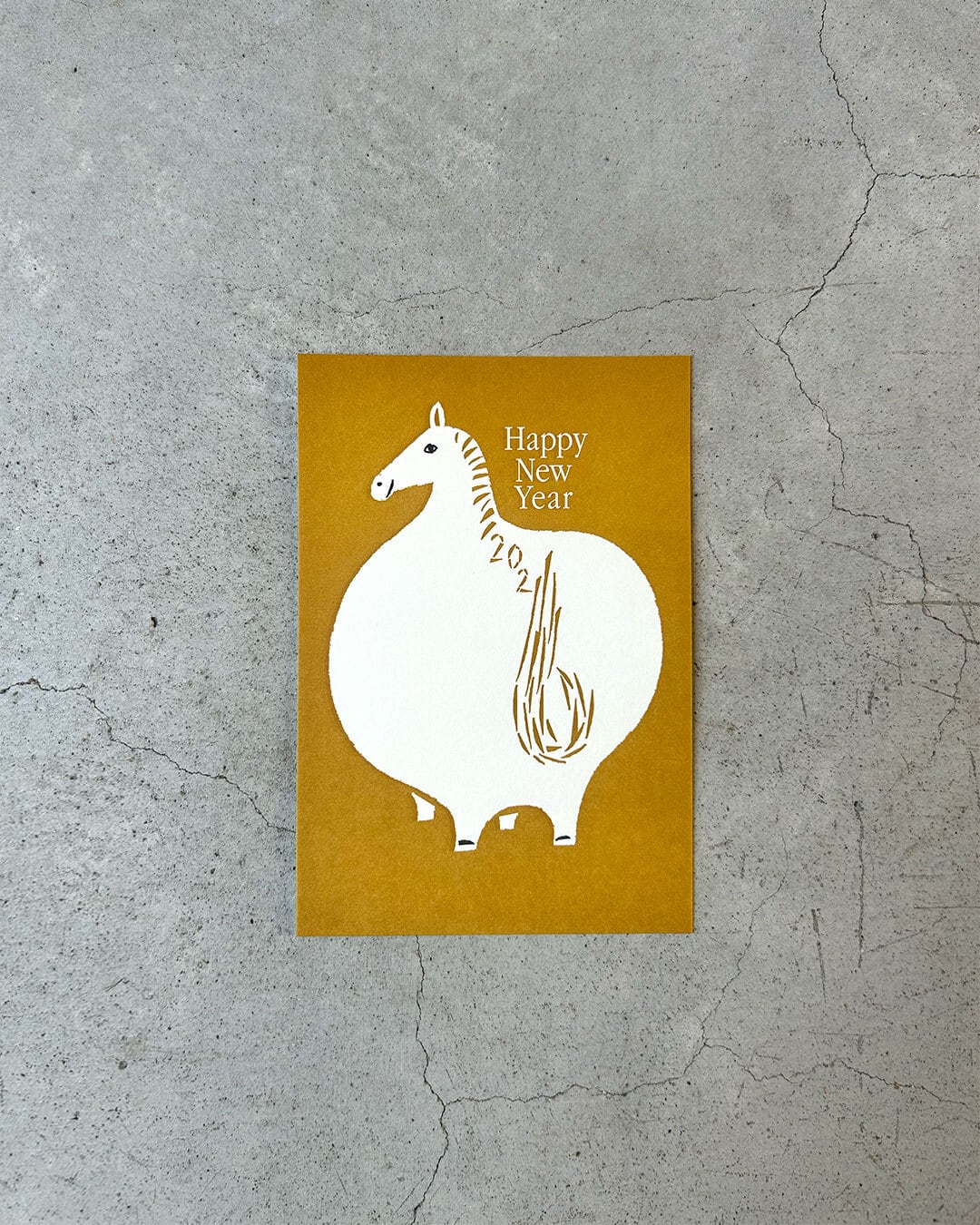 2026年活版ポストカード/活版印刷年賀状 B